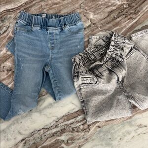 Stylish Kids Denim Jeans - Blue and Gray